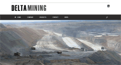 Desktop Screenshot of deltaminingequipment.com