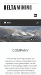 Mobile Screenshot of deltaminingequipment.com